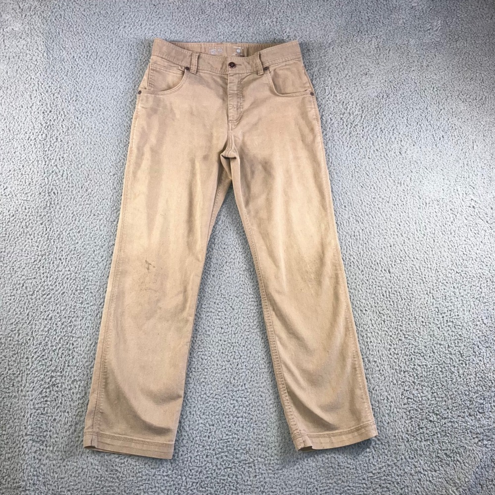 Mountain‎ Hardwear Pants Men 31x32 Tan Straight Leg Outdoor Grunge Fit 31x28.5